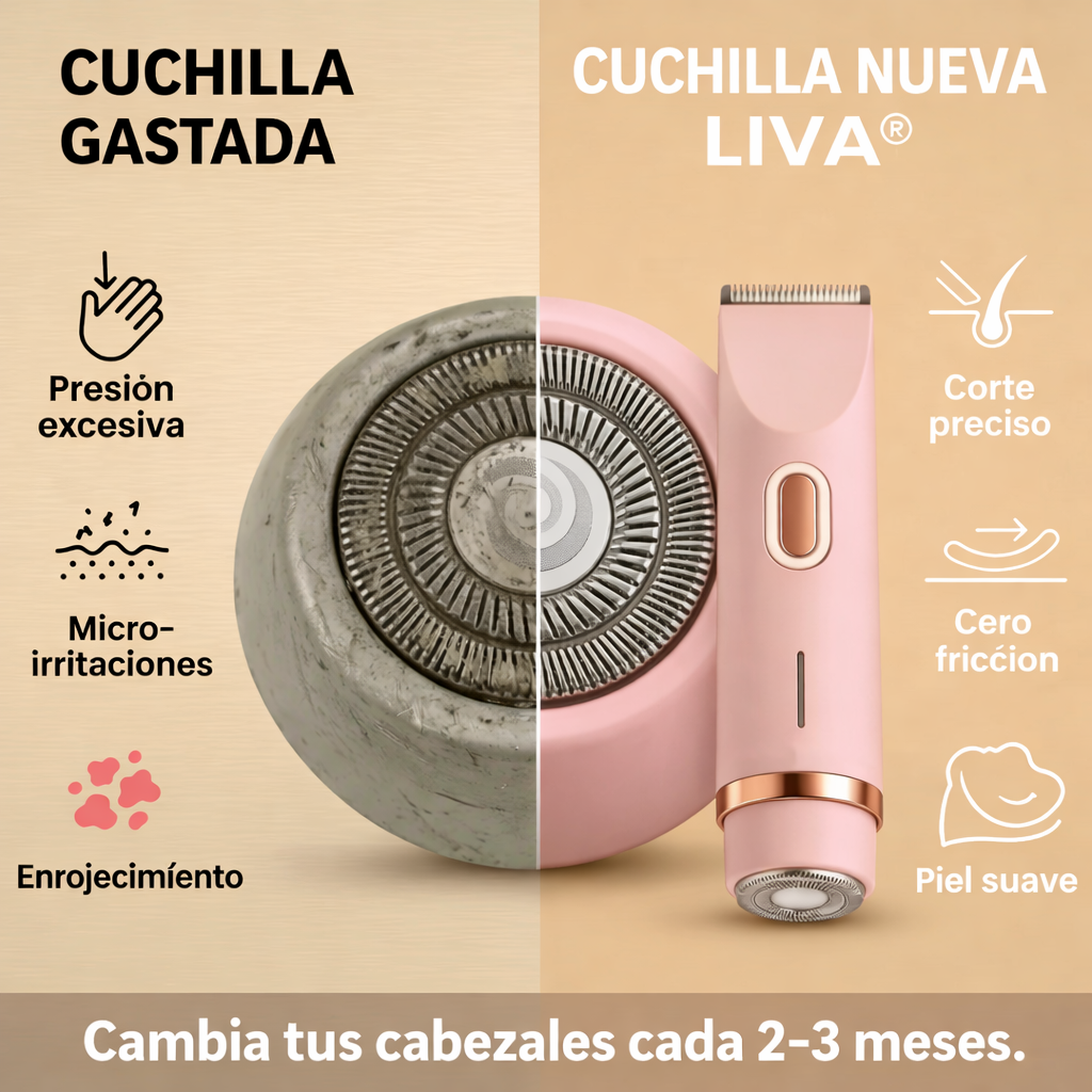 LIVA™ - Cabezales de Repuesto Oficiales