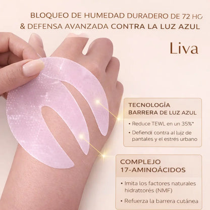 Máscara de Ojos con Bio-Colágeno, Complejo de Péptidos y Vitamina C