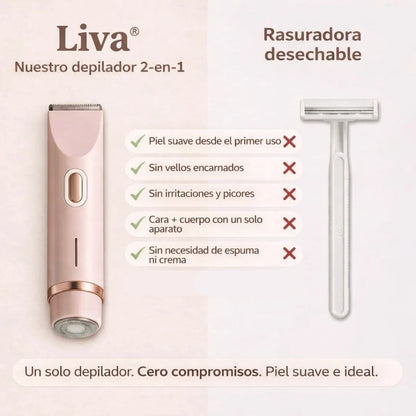 Solución suave para todas las zonas sensibles en 30 segundos