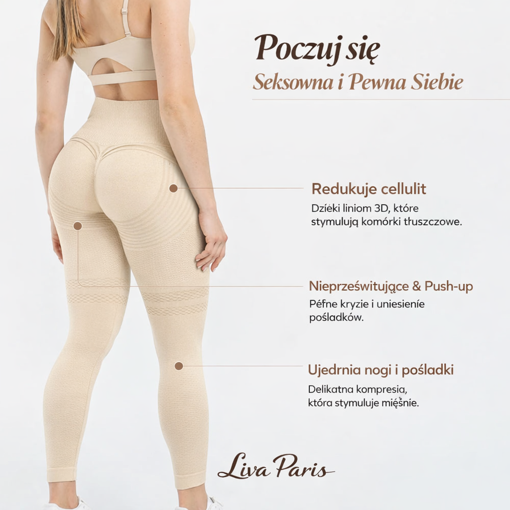 Legginsy 3D antycellulitowe