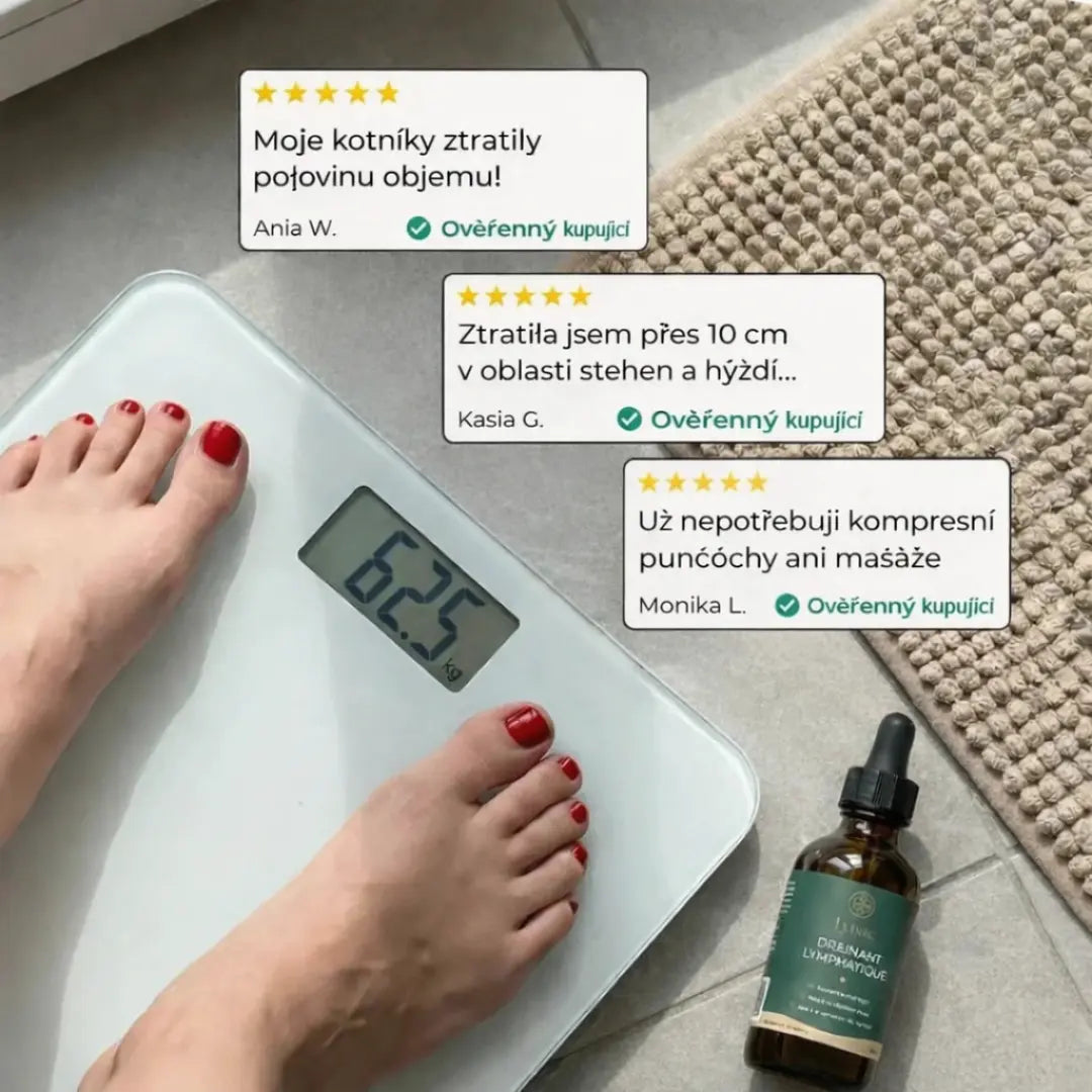 Tekutá lymfatická drenáž – štíhlejší obličej, lehké nohy, ploché břicho