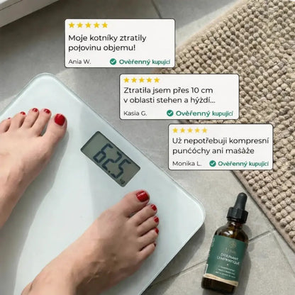 Tekutá lymfatická drenáž – štíhlejší obličej, lehké nohy, ploché břicho