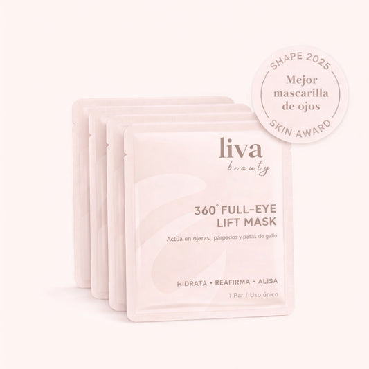 Máscara de Ojos con Bio-Colágeno, Complejo de Péptidos y Vitamina C