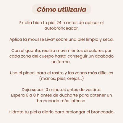 Un bronceado dorado que dura hasta 7 días sin sol