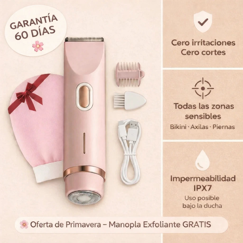 Solución suave para todas las zonas sensibles en 30 segundos