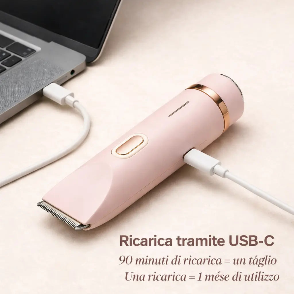 Pelle liscia in ogni zona sensibile in soli 30 secondi