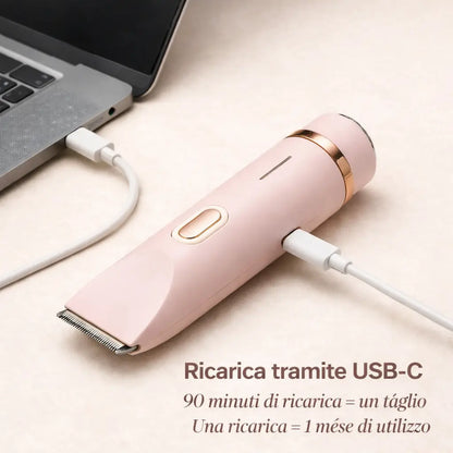 Pelle liscia in ogni zona sensibile in soli 30 secondi