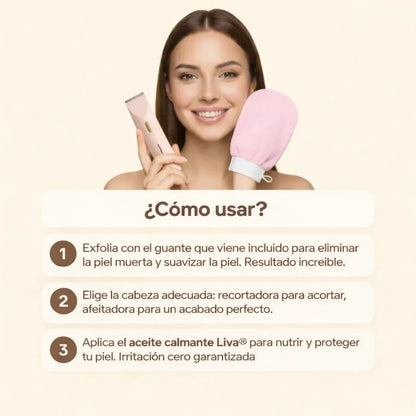 Solución suave para todas las zonas sensibles en 30 segundos