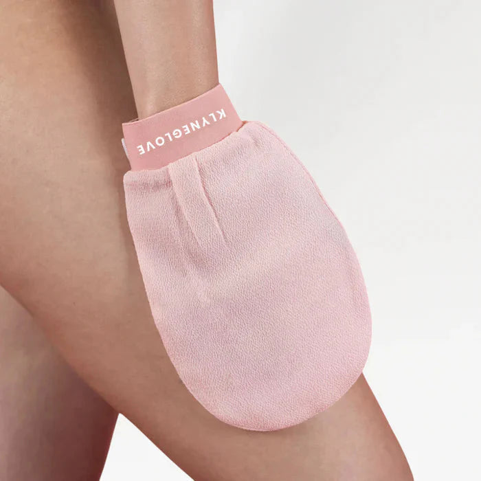Guante exfoliante contra los vellos encarnados