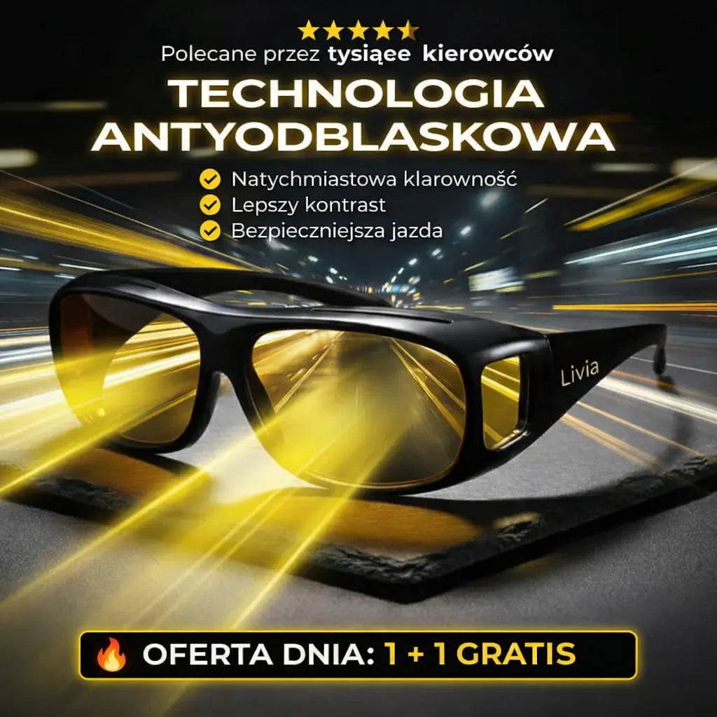 Liva - Nakładki nocne przeciwodblaskowe