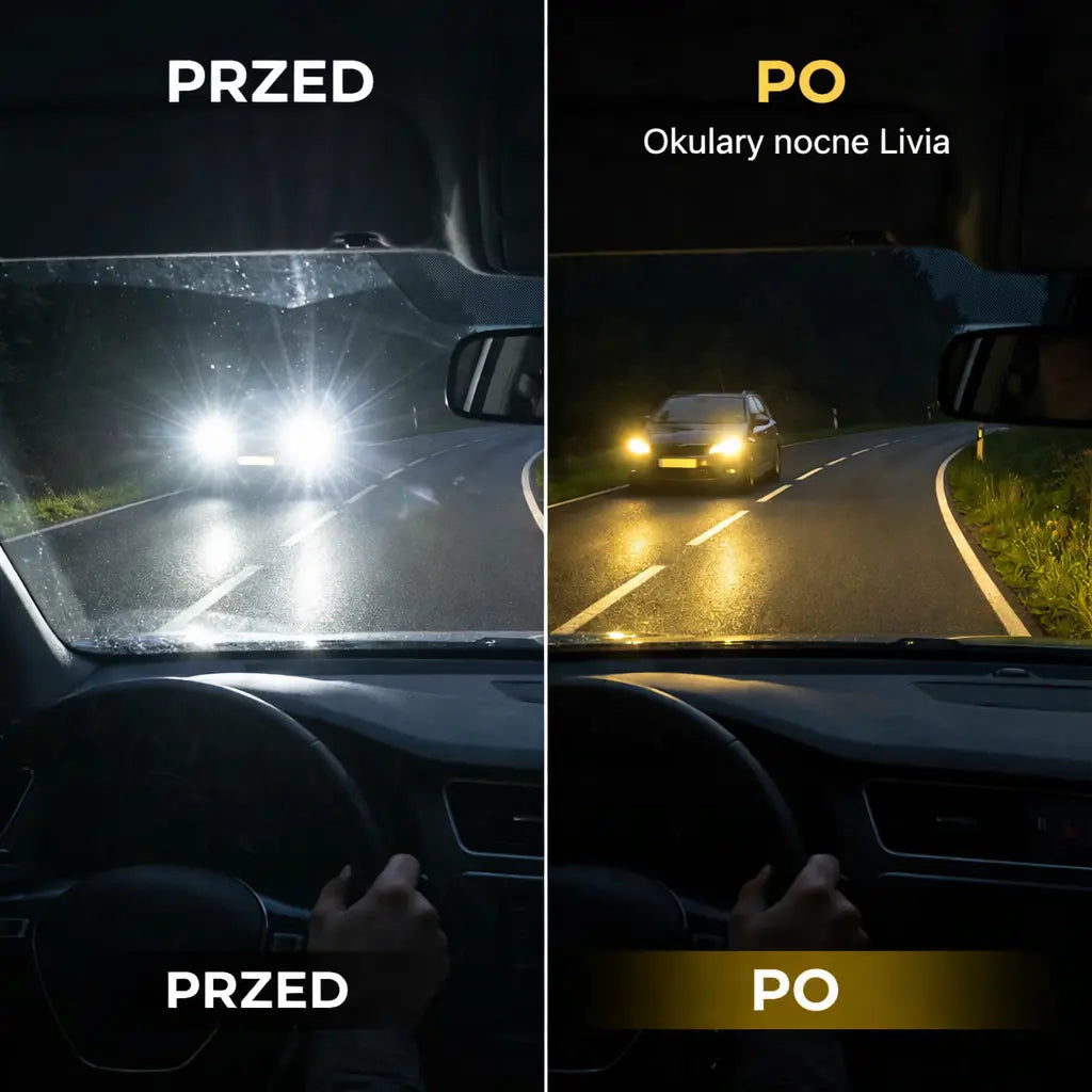 Liva - Nakładki nocne przeciwodblaskowe